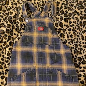 Yellow Dickies Overall dress